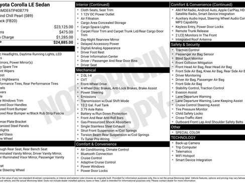 Used 2026 Toyota Corolla LE image 22