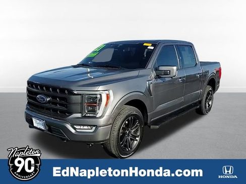 Used 2021 Ford F150 Lariat w/ Equipment Group 502A High image 1