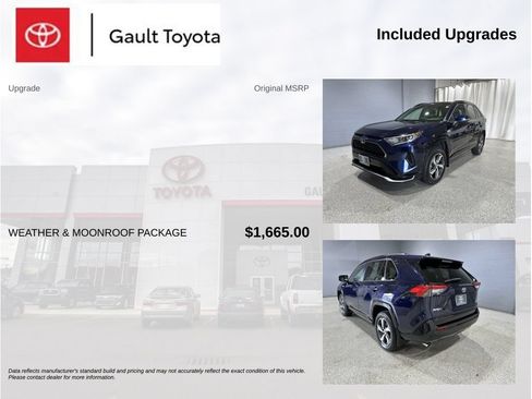 Used 2021 Toyota RAV4 SE w/ Weather & Moonroof Package AWD/4WD image 4