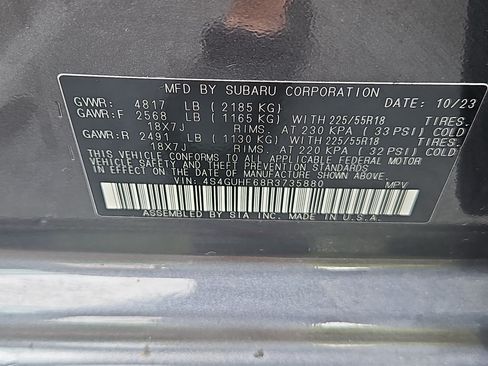 Certified 2024 Subaru Crosstrek 2.5i Sport AWD/4WD image 8