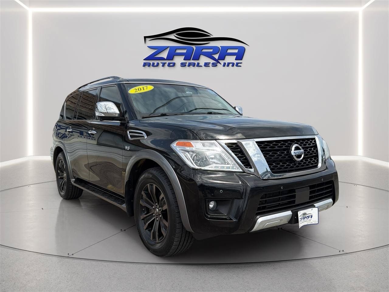 Used 2017 Nissan Armada Platinum w/ Interior Lighting Package AWD/4WD image 10