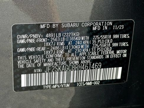 Used 2024 Subaru Forester Sport AWD/4WD image 33