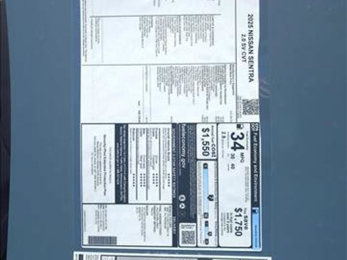 New 2025 Nissan Sentra SV w/ SV Premium Package image 21