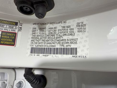 Used 2016 Honda CR-V LX image 31