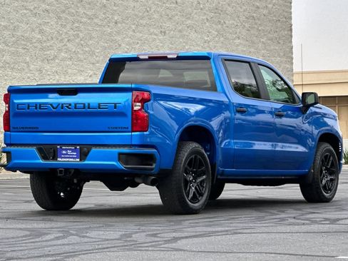 Used 2025 Chevrolet Silverado 1500 Custom w/ Turbomax Blackout Package RWD image 2