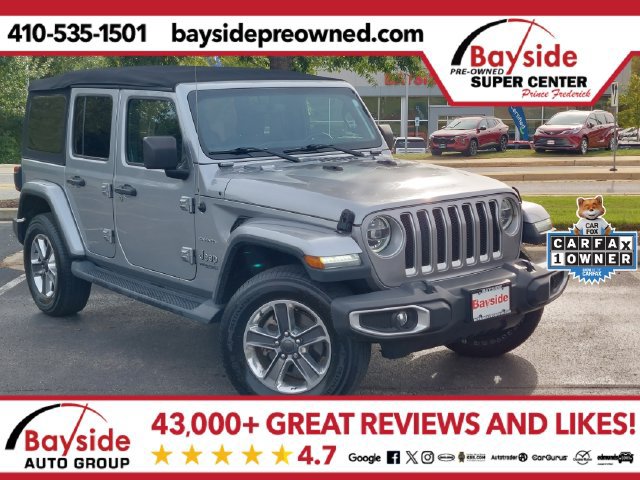 Used 2020 Jeep Wrangler Unlimited Sahara AWD/4WD image 1