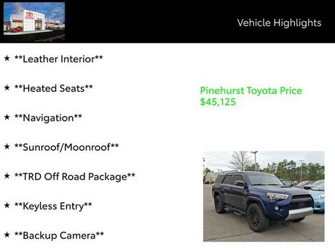 Used 2022 Toyota 4Runner TRD Off-Road Premium image 13