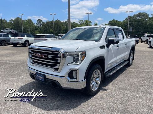 Used 2021 GMC Sierra 1500 SLT w/ SLT Premium Package AWD/4WD image 3