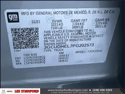 Certified 2023 Chevrolet Silverado 1500 ZR2 w/ Technology Package image 20