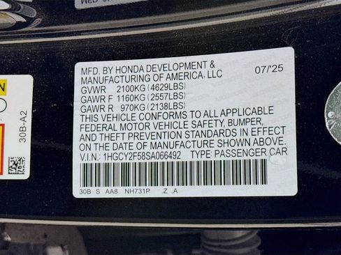 Used 2025 Honda Accord Sport image 31