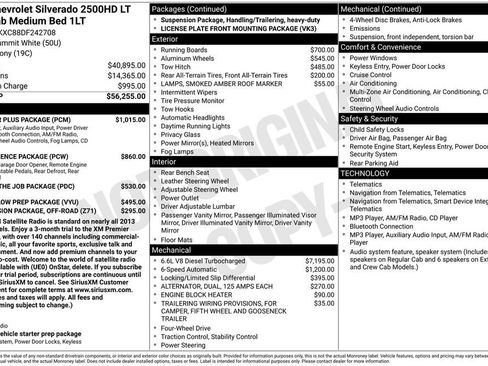 Used 2013 Chevrolet Silverado 2500 LT w/ Interior Plus Package AWD/4WD image 18