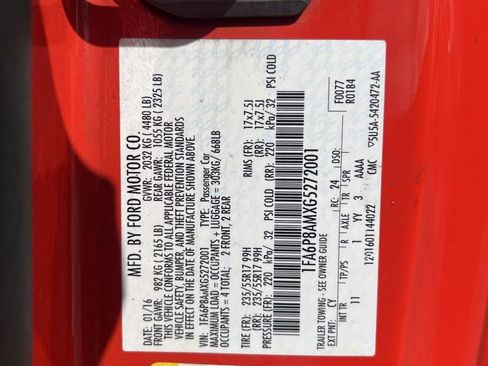 Used 2016 Ford Mustang Coupe image 14