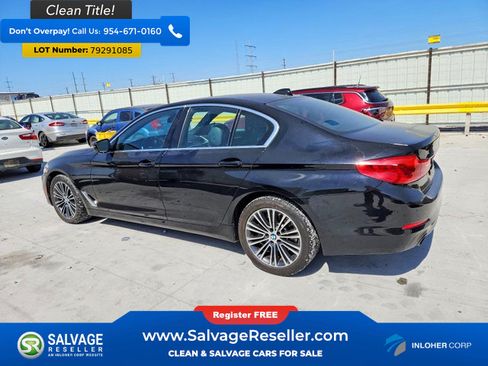 Used 2020 BMW 530i w/ Convenience Package RWD image 3
