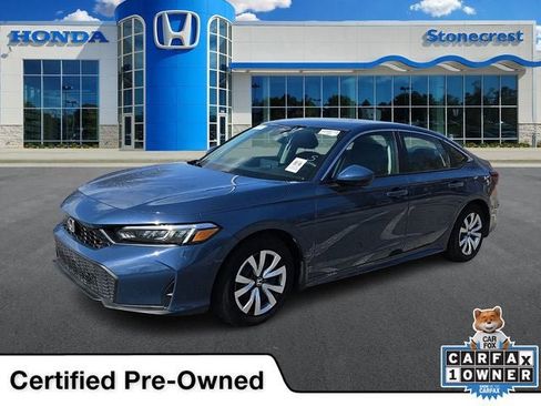 Certified 2025 Honda Civic LX image 1