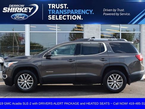 Used 2019 GMC Acadia SLE w/ Driver Alert Package I AWD/4WD image 2