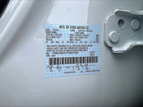 New 2026 Ford Explorer Active w/ Active Comfort Package image 8