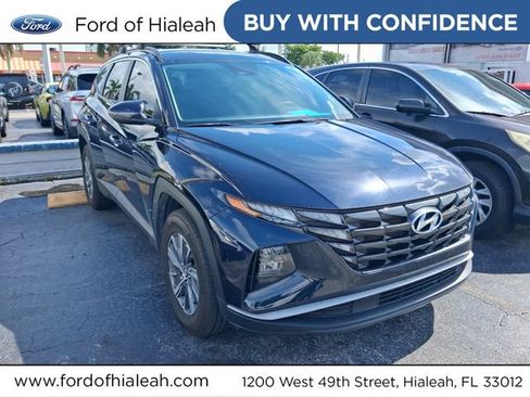 Used 2023 Hyundai Tucson Blue AWD/4WD image 1