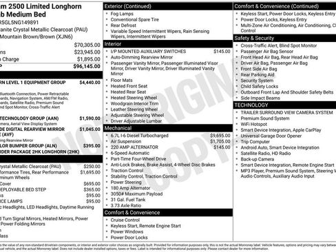 Used 2022 RAM 2500 Limited AWD/4WD image 26
