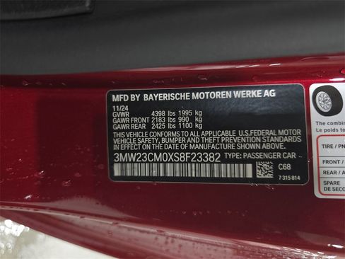 Certified 2025 BMW 230i Coupe w/ M Sport Package image 30