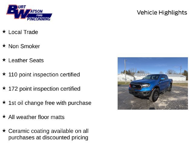 Used 2023 Ford Ranger Lariat w/ Tremor Off-Road Package AWD/4WD image 8