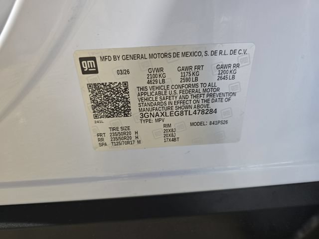 New 2026 Chevrolet Equinox RS w/ Convenience Package III FWD image 38