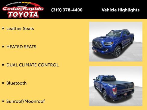 Certified 2023 Toyota Tacoma TRD Sport w/ TRD Premium Sport Package AWD/4WD image 16
