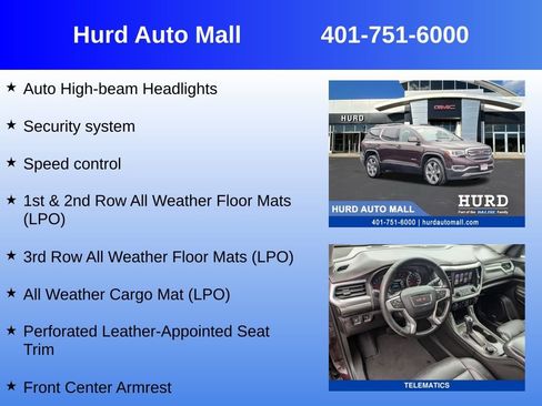 Used 2018 GMC Acadia SLT image 30