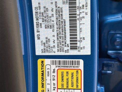 New 2025 Ford Bronco Sport Big Bend w/ Convenience Package image 46