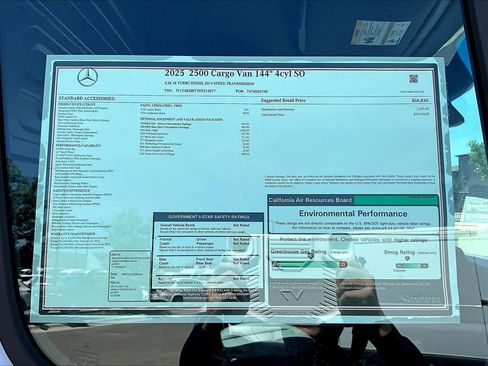 New 2025 Mercedes-Benz Sprinter 2500 image 22