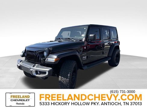 Used 2020 Jeep Wrangler Unlimited Sahara image 7