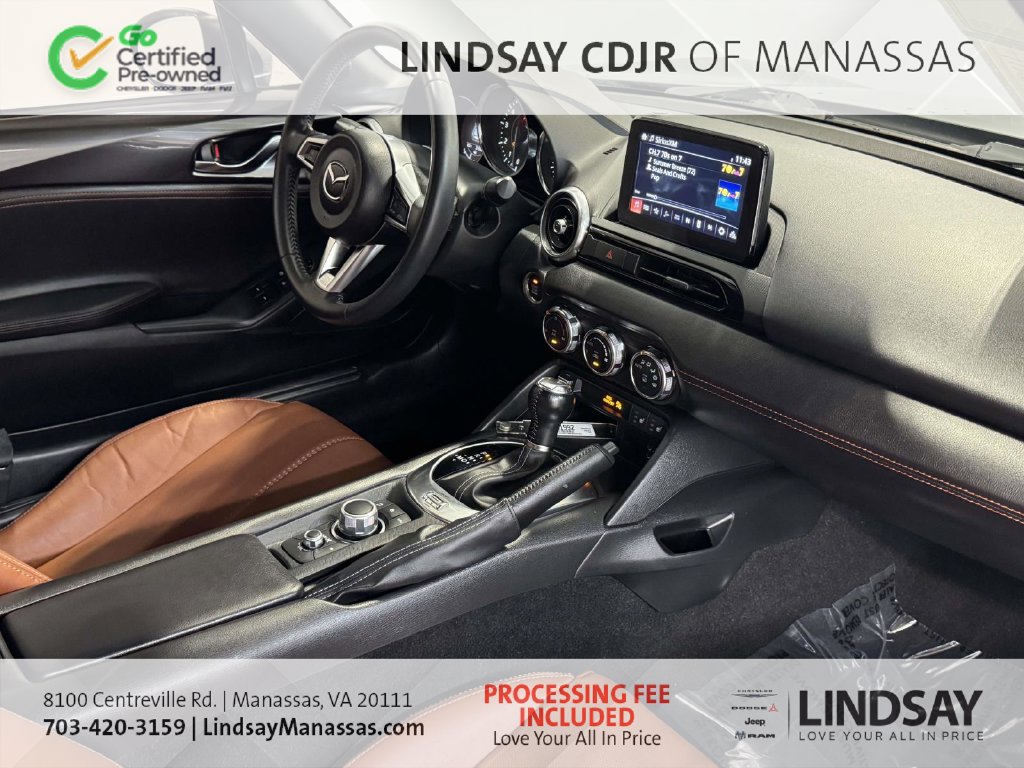 Used 2022 MAZDA MX-5 Miata RF Grand Touring w/ Weather Package RWD image 11