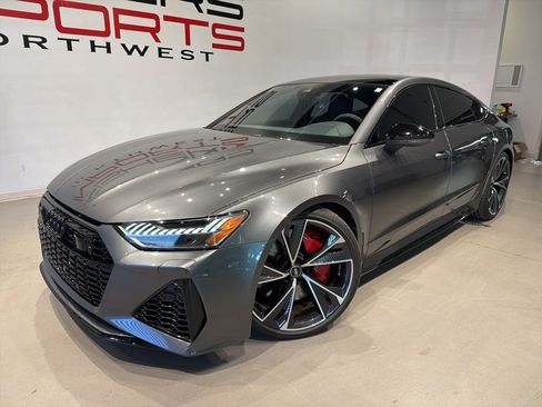 Used 2022 Audi RS 7 Sportback w/ Black Optic Package AWD/4WD image 2