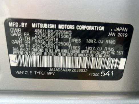 Used 2019 Mitsubishi Outlander SEL FWD image 32