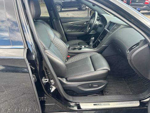 Used 2023 INFINITI Q50 Red Sport 400 w/ Carbon Fiber Package RWD image 13