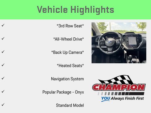 Used 2023 Subaru Ascent Onyx Edition Limited AWD/4WD image 6