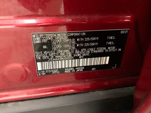 Used 2021 Toyota Venza Limited w/ Advanced Technology Package AWD/4WD image 33
