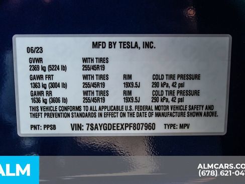 Used 2023 Tesla Model Y Long Range AWD/4WD image 34