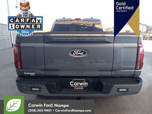 Certified 2024 Ford F150 Platinum w/ Equipment Group 702A High image 5