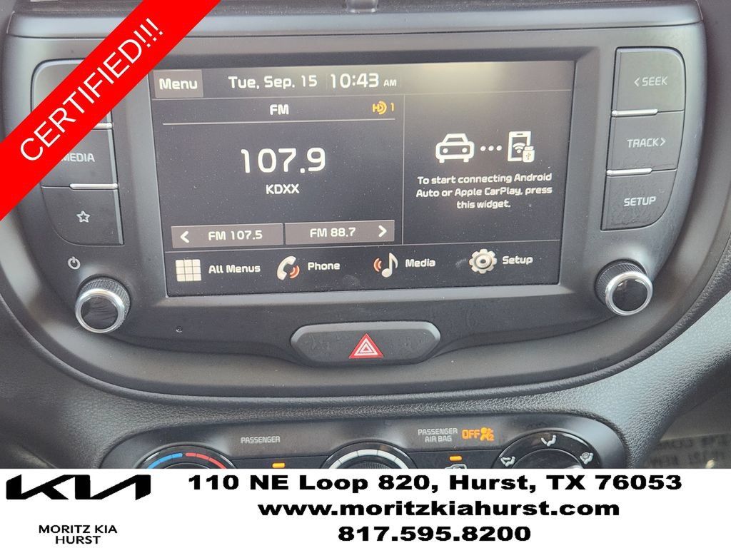 Certified 2025 Kia Soul LX w/ LX Technology Package FWD image 7