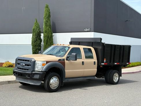 Used 2012 Ford F450 XL w/ Snow Plow Prep Pkg RWD image 1