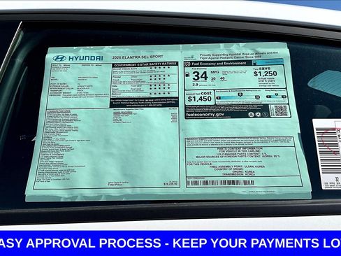Used 2026 Hyundai Elantra Sport FWD image 19