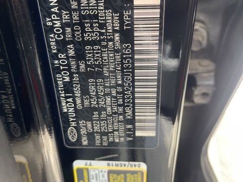 Used 2016 Hyundai Tucson Limited w/ Option Group 03 FWD image 2