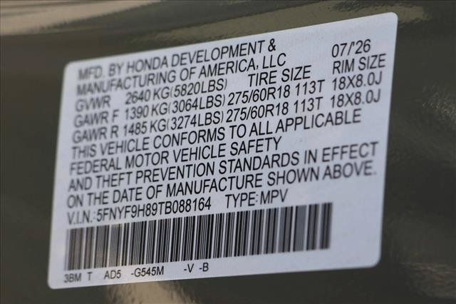 New 2026 Honda Passport TrailSport Elite image 26