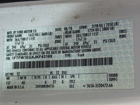 Used 2018 Ford F150 XL w/ XL Power Equipment Group image 39