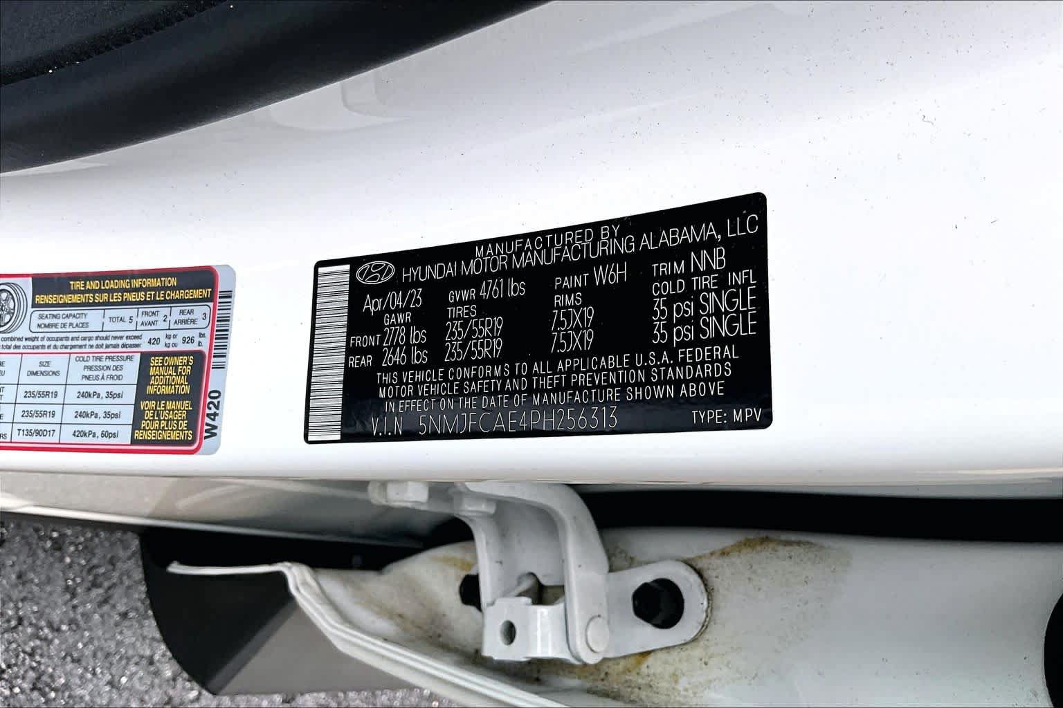 Used 2023 Hyundai Tucson SEL w/ Convenience Package AWD/4WD image 62