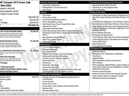 New 2026 GMC Canyon AT4 w/ Technology Plus Package AWD/4WD image 5