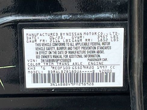 Used 2023 Nissan Sentra S FWD image 29