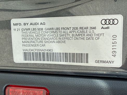 Used 2022 Audi A5 2.0T Premium AWD/4WD image 30