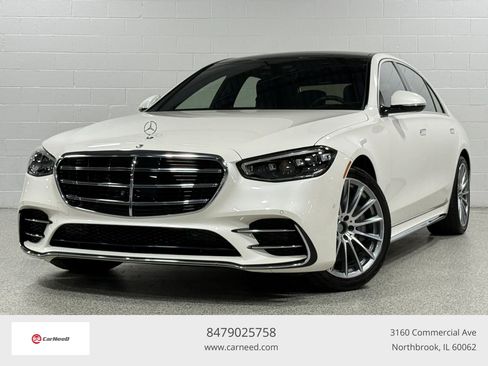 Used 2023 Mercedes-Benz S 500 4MATIC w/ AMG Line image 1