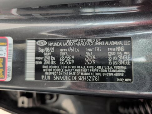 Certified 2024 Hyundai Tucson SEL w/ Convenience Package AWD/4WD image 35